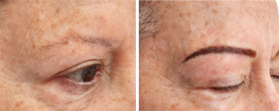 microblading before and after